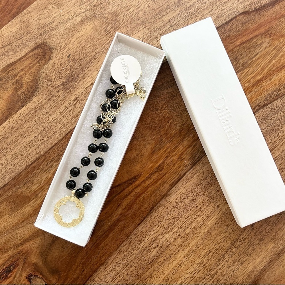 Long cross necklace from Dillard’s